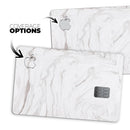 Mixtured Gray 199 Textured Marble - Premium Protective Decal Skin-Kit for the Apple Credit Card