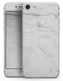 Mixtured Gray 199 Textured Marble - Skin-kit for the iPhone 8 or 8 Plus
