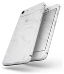 Mixtured Gray 199 Textured Marble - Skin-kit for the iPhone 8 or 8 Plus