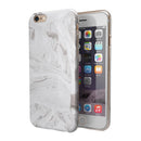 Mixtured Gray 19 Textured Marble iPhone 6/6s or 6/6s Plus 2-Piece Hybrid INK-Fuzed Case