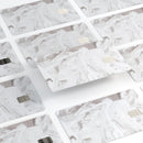 Mixtured Gray 19 Textured Marble - Premium Protective Decal Skin-Kit for the Apple Credit Card