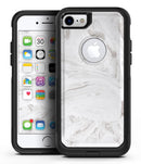 Mixtured Gray 19 Textured Marble - iPhone 7 or 7 Plus Commuter Case Skin Kit