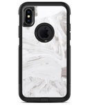 Mixtured Gray 19 Textured Marble - iPhone X OtterBox Case & Skin Kits