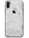Mixtured Gray 19 Textured Marble - iPhone X Skin-Kit