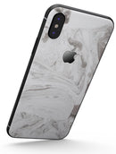 Mixtured Gray 19 Textured Marble - iPhone X Skin-Kit