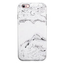 Mixtured Gray 22 Textured Marble iPhone 6/6s or 6/6s Plus 2-Piece Hybrid INK-Fuzed Case