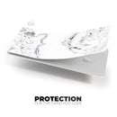 Mixtured Gray 22 Textured Marble - Premium Protective Decal Skin-Kit for the Apple Credit Card