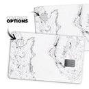Mixtured Gray 22 Textured Marble - Premium Protective Decal Skin-Kit for the Apple Credit Card