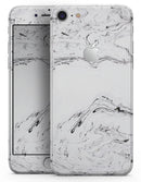 Mixtured Gray 22 Textured Marble - Skin-kit for the iPhone 8 or 8 Plus