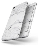 Mixtured Gray 22 Textured Marble - Skin-kit for the iPhone 8 or 8 Plus