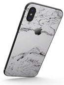 Mixtured Gray 22 Textured Marble - iPhone X Skin-Kit