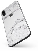 Mixtured Gray 22 Textured Marble - iPhone X Skin-Kit