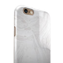 Mixtured Gray 40 Textured Marble iPhone 6/6s or 6/6s Plus 2-Piece Hybrid INK-Fuzed Case