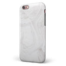 Mixtured Gray 40 Textured Marble iPhone 6/6s or 6/6s Plus 2-Piece Hybrid INK-Fuzed Case