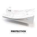 Mixtured Gray 40 Textured Marble - Premium Protective Decal Skin-Kit for the Apple Credit Card