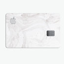 Mixtured Gray 40 Textured Marble - Premium Protective Decal Skin-Kit for the Apple Credit Card