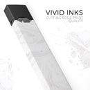 Mixtured Gray 40 Textured Marble - Premium Decal Protective Skin-Wrap Sticker compatible with the Juul Labs vaping device