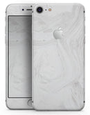 Mixtured Gray 40 Textured Marble - Skin-kit for the iPhone 8 or 8 Plus