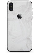 Mixtured Gray 40 Textured Marble - iPhone X Skin-Kit