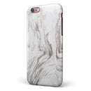Mixtured Gray 47 Textured Marble iPhone 6/6s or 6/6s Plus 2-Piece Hybrid INK-Fuzed Case