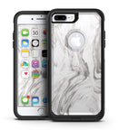 Mixtured Gray 47 Textured Marble - iPhone 7 or 7 Plus Commuter Case Skin Kit