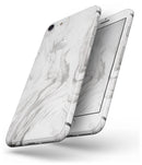 Mixtured Gray 47 Textured Marble - Skin-kit for the iPhone 8 or 8 Plus