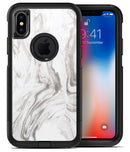 Mixtured Gray 47 Textured Marble - iPhone X OtterBox Case & Skin Kits