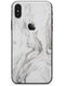 Mixtured Gray 47 Textured Marble - iPhone X Skin-Kit