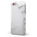 Mixtured Gray 523 Textured Marble iPhone 6/6s or 6/6s Plus 2-Piece Hybrid INK-Fuzed Case