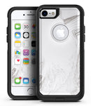Mixtured Gray 523 Textured Marble - iPhone 7 or 7 Plus Commuter Case Skin Kit