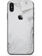 Mixtured Gray 523 Textured Marble - iPhone X Skin-Kit