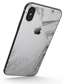 Mixtured Gray 523 Textured Marble - iPhone X Skin-Kit