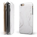 Mixtured Gray 7 Textured Marble iPhone 6/6s or 6/6s Plus 2-Piece Hybrid INK-Fuzed Case