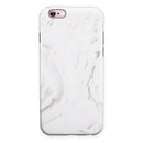 Mixtured Gray 7 Textured Marble iPhone 6/6s or 6/6s Plus 2-Piece Hybrid INK-Fuzed Case