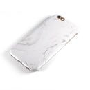 Mixtured Gray 7 Textured Marble iPhone 6/6s or 6/6s Plus 2-Piece Hybrid INK-Fuzed Case