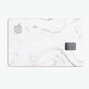 Mixtured Gray 7 Textured Marble - Premium Protective Decal Skin-Kit for the Apple Credit Card