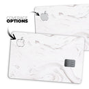 Mixtured Gray 7 Textured Marble - Premium Protective Decal Skin-Kit for the Apple Credit Card