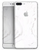 Mixtured Gray 7 Textured Marble - Skin-kit for the iPhone 8 or 8 Plus