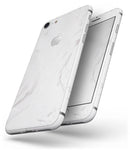 Mixtured Gray 7 Textured Marble - Skin-kit for the iPhone 8 or 8 Plus