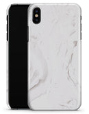 Mixtured Gray 7 Textured Marble - iPhone X Clipit Case