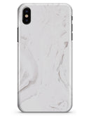 Mixtured Gray 7 Textured Marble - iPhone X Clipit Case