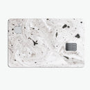 Mixtured Gray Textured Marble - Premium Protective Decal Skin-Kit for the Apple Credit Card