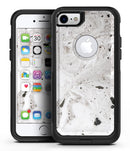 Mixtured Gray Textured Marble - iPhone 7 or 7 Plus Commuter Case Skin Kit
