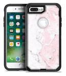 Mixtured Gray and Pink v10 Textured Marble - iPhone 7 Plus/8 Plus OtterBox Case & Skin Kits
