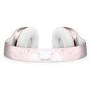 Mixtured Gray and Pink v10 Textured Marble Full-Body Skin Kit for the Beats by Dre Solo 3 Wireless Headphones