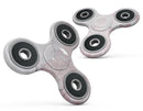 Mixtured Gray and Pink v10 Textured Marble Full-Body Fidget Spinner Skin-Kit