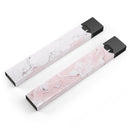 Mixtured Gray and Pink v10 Textured Marble - Premium Decal Protective Skin-Wrap Sticker compatible with the Juul Labs vaping device