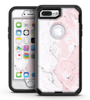 Mixtured Gray and Pink v10 Textured Marble - iPhone 7 Plus/8 Plus OtterBox Case & Skin Kits