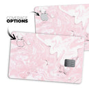 Mixtured Gray and Pink v9 Textured Marble - Premium Protective Decal Skin-Kit for the Apple Credit Card