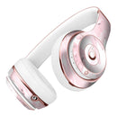 Mixtured Gray and Pink v9 Textured Marble Full-Body Skin Kit for the Beats by Dre Solo 3 Wireless Headphones